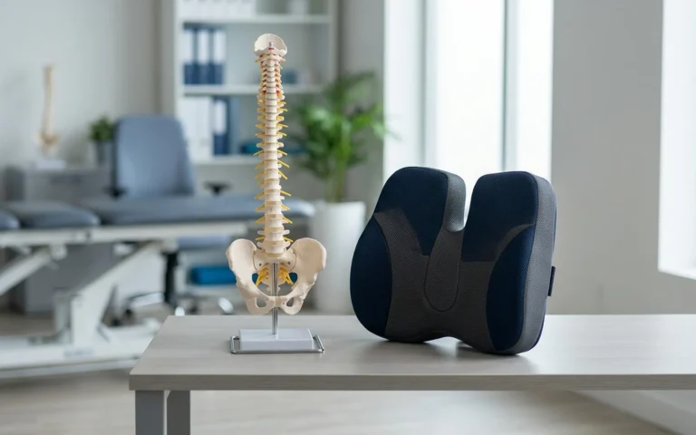 omurga modeli ve ergonomik bel desteği